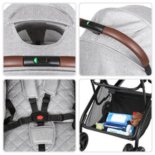 Load image into Gallery viewer, Odoland Lightweight Foldable Cynebaby Strollers for Infant