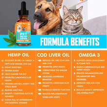 Load image into Gallery viewer, All Natural Paws Pet Hemp Seed Oil for Cats and Dogs
