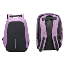 Load image into Gallery viewer, Anti-Theft Backpack with USB Charging Port