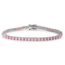 Load image into Gallery viewer, 18K Gold Plated Opal Tennis Bracelets