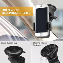 Load image into Gallery viewer, Car Phone Mount, VUP Windshield Phone Holder Car Mount