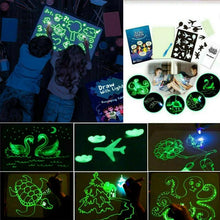 Load image into Gallery viewer, Draw With Light Kids' Learning Tablet Magic Drawing Board
