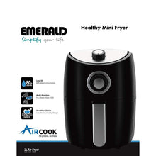 Load image into Gallery viewer, Emerald Compact 2 Liters Mini Air Fryer