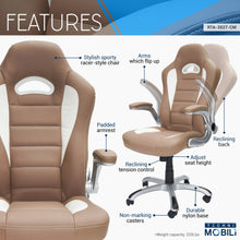 Load image into Gallery viewer, High Back Executive Sport Race Office Chair With Flip-up Arms
