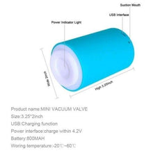 Load image into Gallery viewer, Mini Automatic Compression Vacuum Pump Portable Sealing Food Vacuum Sealer Bags