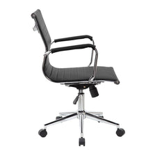 Load image into Gallery viewer, Modern Medium Back Executive Office Chair - Black