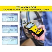 Load image into Gallery viewer, OBD2 Car Code Scanner & Reader Tool for All Vehicles