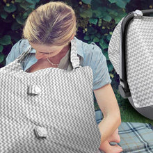 Load image into Gallery viewer, 2-in-1 Baby Blanket Car Seat Cover and Nursing Blanket