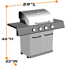 Load image into Gallery viewer, Heavy Duty Waterproof BBQ Gas Grill Cover