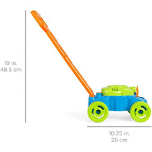 Load image into Gallery viewer, Bubble Blowing Lawn Mower with Bubble Solution