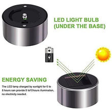 Load image into Gallery viewer, 12-Pack: Stainless Steel Solar Powered Pathway Garden Light