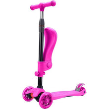 Load image into Gallery viewer, Rugged Racers 2-in-1 Kick Scooter with Removable Seat & LED Wheels