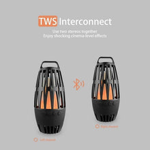 Load image into Gallery viewer, 2-Pack: Bluetooth Speaker Set LED Table Lamp Tiki Torch Speaker with Animation
