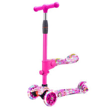 Load image into Gallery viewer, Rugged Racers 2-in-1 Kick Scooter with Removable Seat & LED Wheels