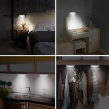 Load image into Gallery viewer, 3-Pack: 5-LED One Touch Stick-on Anywhere Touch Tap Night Light