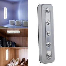 Load image into Gallery viewer, 3-Pack: 5-LED One Touch Stick-on Anywhere Touch Tap Night Light