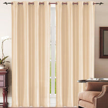 Load image into Gallery viewer, Set of 2: Grommet Curtain Panels - Assorted Colors