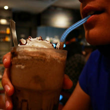 Load image into Gallery viewer, 5-Pack: Colored Platinum Stainless Steel Straws With Brush