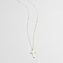 Load image into Gallery viewer, Tiny Cross Necklace