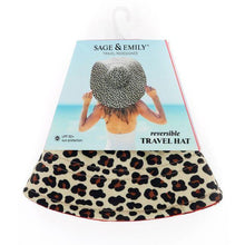 Load image into Gallery viewer, Sage & Emily Reversible SPF 50+ Travel Hat