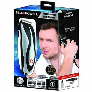 10-Piece Set: Bell Howell Professional Hair Clipper