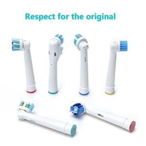 12-Pack: Clean Replacement Electric Toothbrush Heads