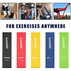 12 x 2 Letsfit Resistance Loop Bands