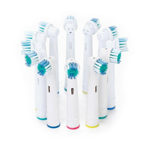 12-Pack: Oral-B Compatible Color Coding Toothbrush Heads