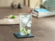 Load image into Gallery viewer, 14-Piece: Stainless Steel Straw Set
