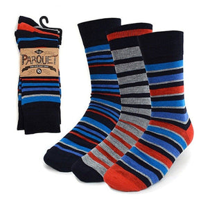 15 Pairs: Parquet Men's Patterned Fancy Socks