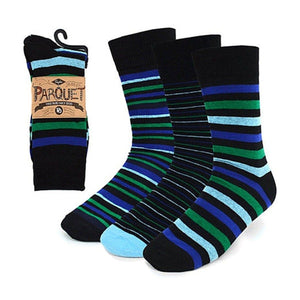 15 Pairs: Parquet Men's Patterned Fancy Socks