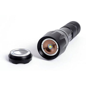 1600 Lumen Aluminum Alloy Tactical Flashlight with Zoom