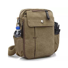 Load image into Gallery viewer, Multi-Functional Canvas Purse Bag with Bottle Holder
