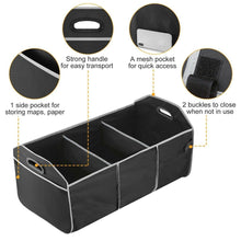 Load image into Gallery viewer, 2-in-1 Collapsible Trunk Organizer with Removable Cooler
