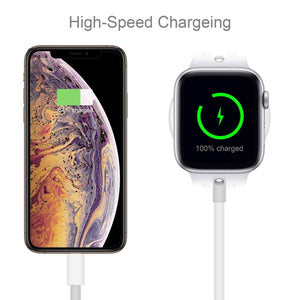 2 in 1 iPhone and Apple Watch Charger