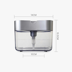 2-in-1 Soap Dispenser Pump with Sponge Holder