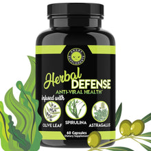 Load image into Gallery viewer, 2-Pack: Angry Supplements Herbal Defense Anti Viral Immune Support, Spirulina Olive Leaf
