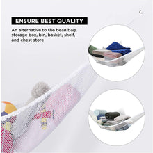 Load image into Gallery viewer, 2-Pack: Jumbo Size Toy Stuffed Animal Storage Hammock with Elastic Bands

