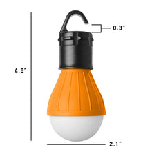Load image into Gallery viewer, 2-Pack: Portable Emergency Light Bulb with Hook
