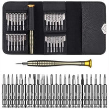 Load image into Gallery viewer, 25-in-1 Multi-Purpose Precision Screwdriver Wallet Kit Repair Tools
