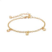 Load image into Gallery viewer, 5-Piece: Olive Branch Pav&#39;e Peace Bracelet Set
