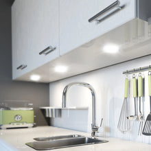 Load image into Gallery viewer, 3-Pack: Bright Basics Ultra Thin Wireless LED Puck Lights with Remote Control
