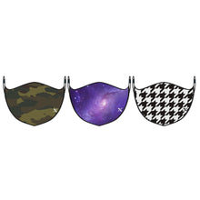 Load image into Gallery viewer, 3-Pack: Double Layer Washable &amp; Reusable Non-Medical Face Mask w/ Adjustable Loop
