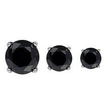 Load image into Gallery viewer, 3-Pairs: Elements of Love Crystal Stud Earrings
