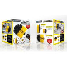 Load image into Gallery viewer, 3-Piece: All Purpose Power Scrubber Drill Cleaning Brush Kit
