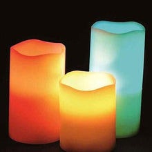 Load image into Gallery viewer, 3-Piece: Flameless LED Color-Changing Candles

