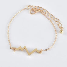 Load image into Gallery viewer, 4-Piece: Halloween Inspired Heart-Pulse Bracelet Set
