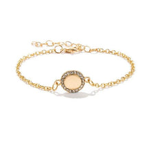 Load image into Gallery viewer, 5-Piece: Olive Branch Pav&#39;e Peace Bracelet Set
