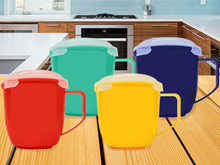 Load image into Gallery viewer, 4-Pack: Bell &amp; Howell Microwave Mugs with Vented Lids
