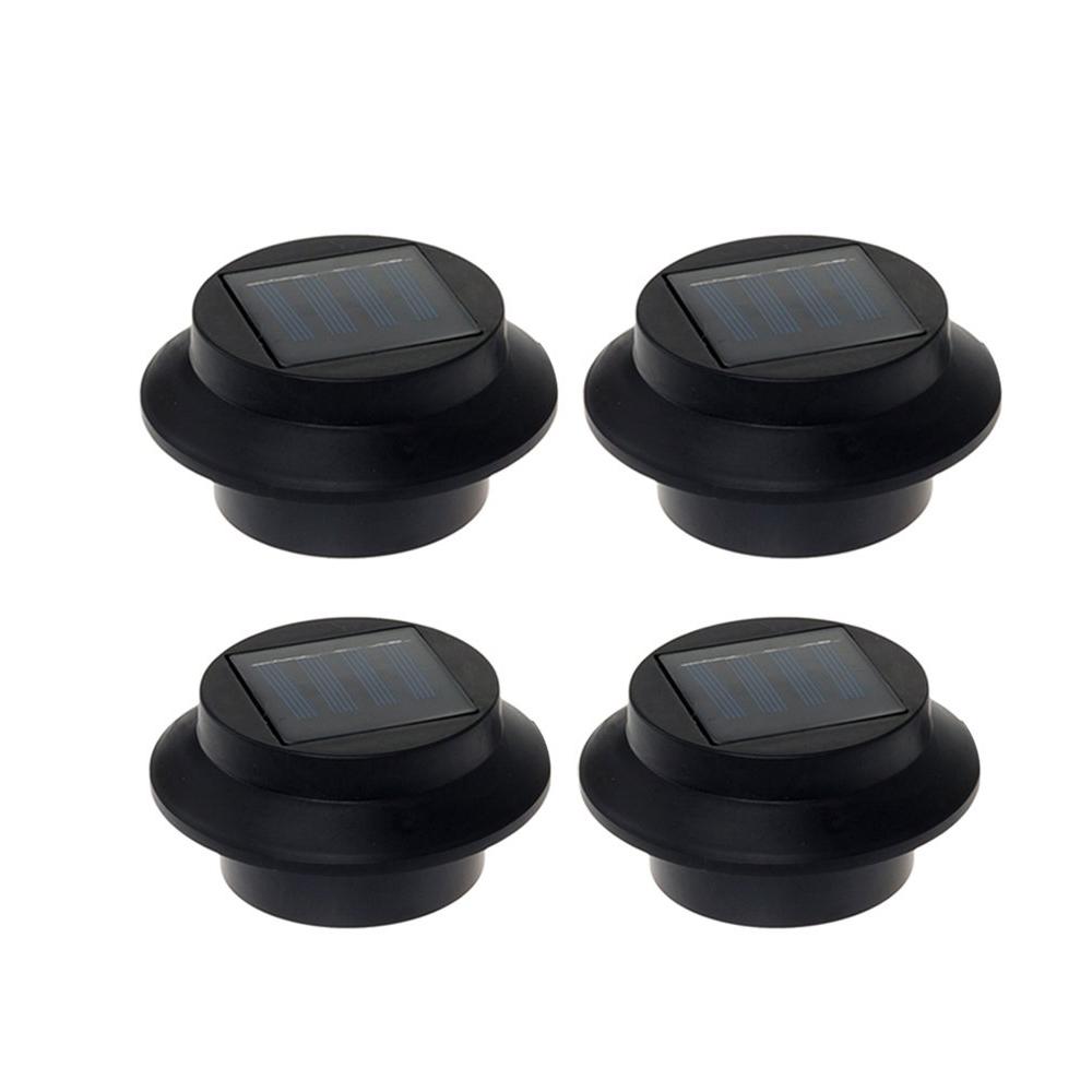 4-Pack: Solar-Powered LED Outdoor Lights